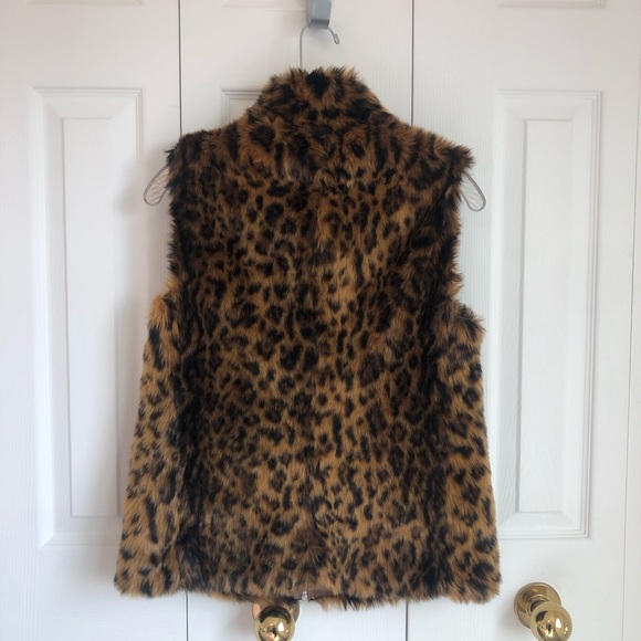 J.Crew Faux Fur Vest - Picture 2 of 4